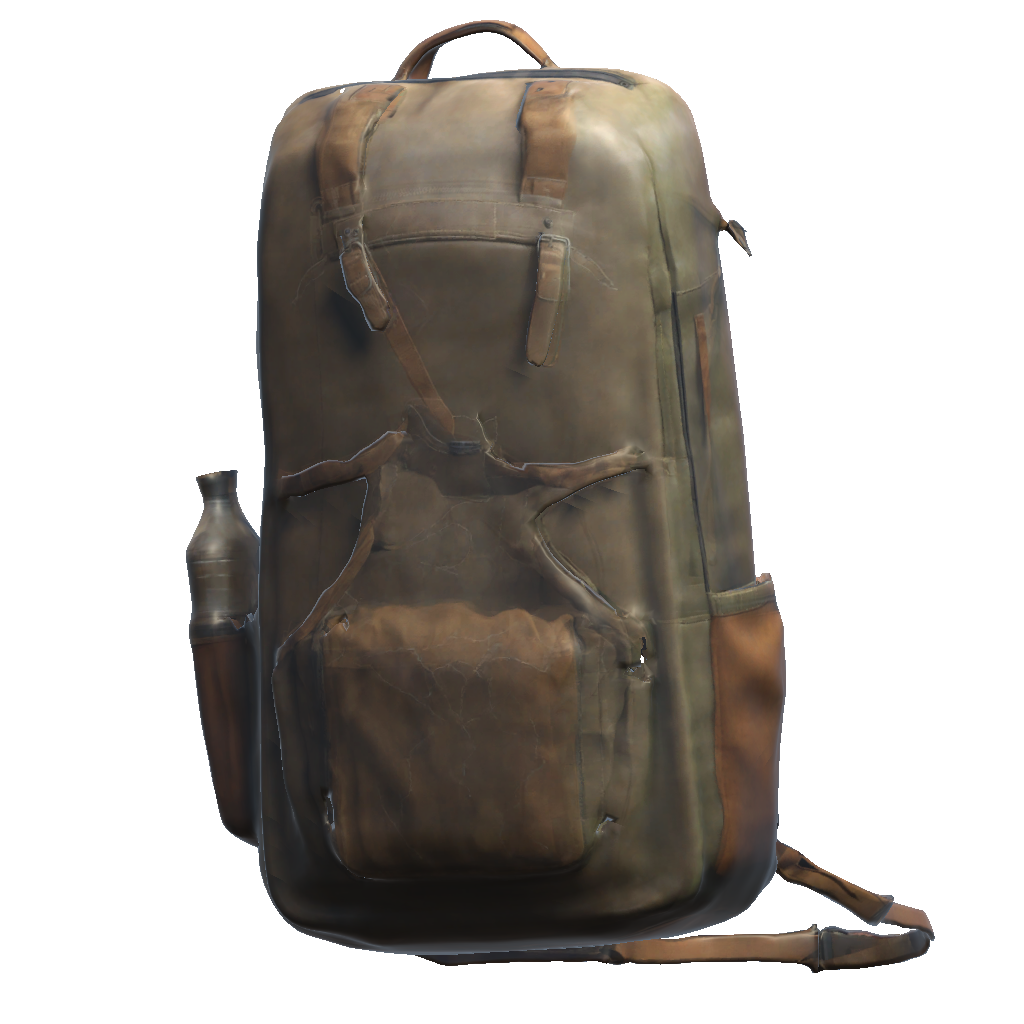 Mochila de couro grande